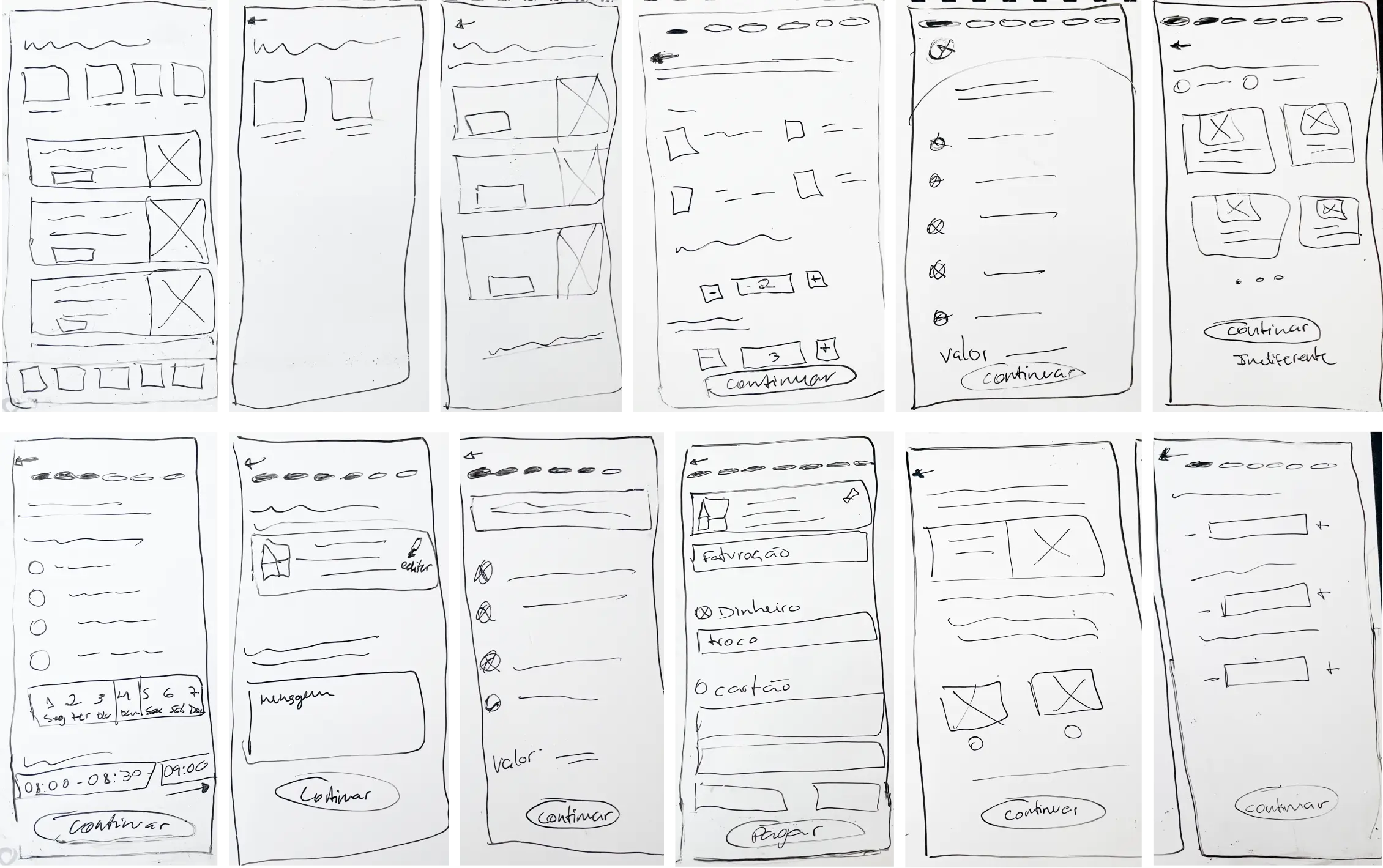 Low-Fidelity Wireframes